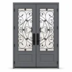 SD115 steel entry door Amazon white background