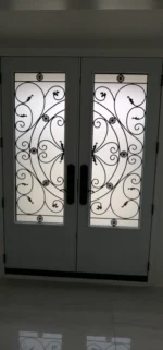 SD115 steel entry door original product view