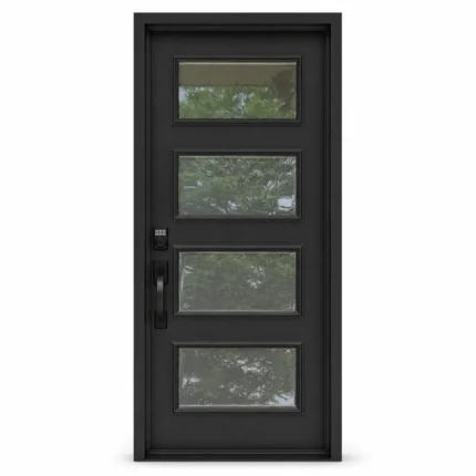 SD116 steel entry door Amazon white background
