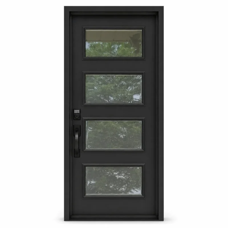 SD116 steel entry door Amazon white background