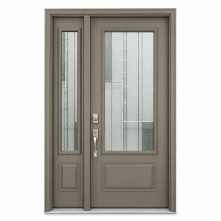 SD117 steel entry door Amazon white background