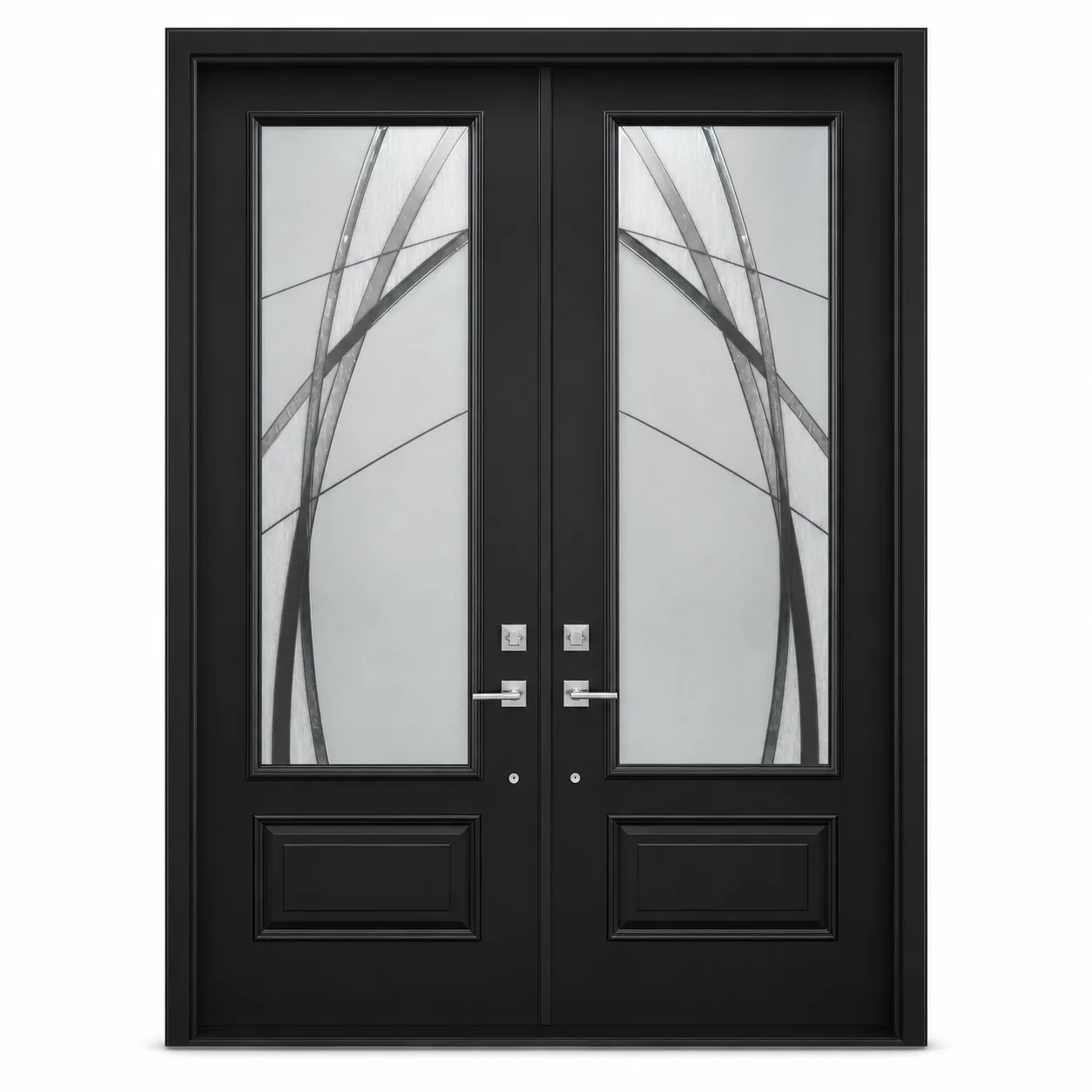 SD118 Amazon white background SD118 steel entry door Amazon white background
