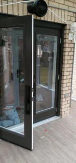 SD120 steel entry door original product view
