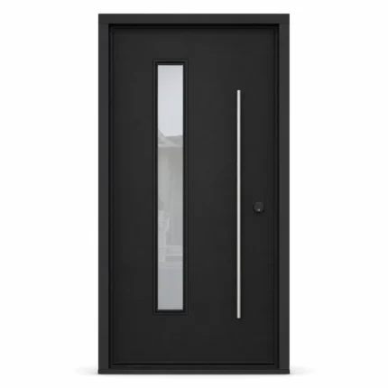 SD122 steel entry door Amazon white background