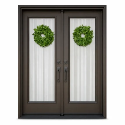 SD125 steel entry door Amazon white background