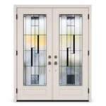 SD127 steel entry door Amazon white background