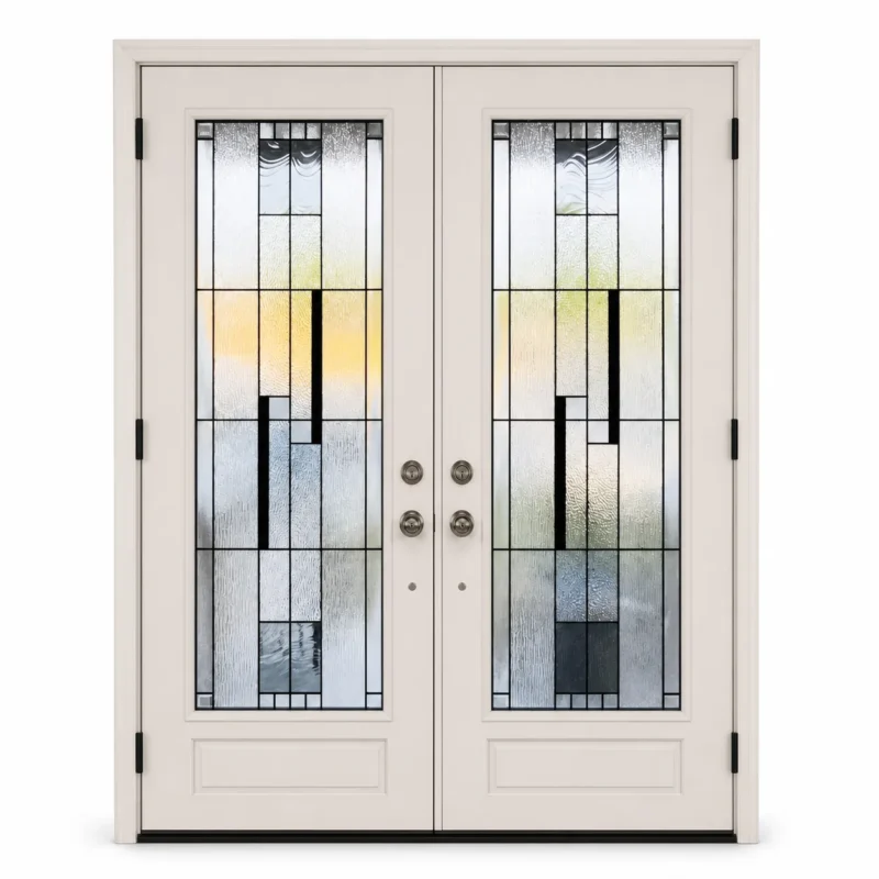 SD127 steel entry door Amazon white background