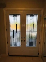 SD127 steel entry door original product view