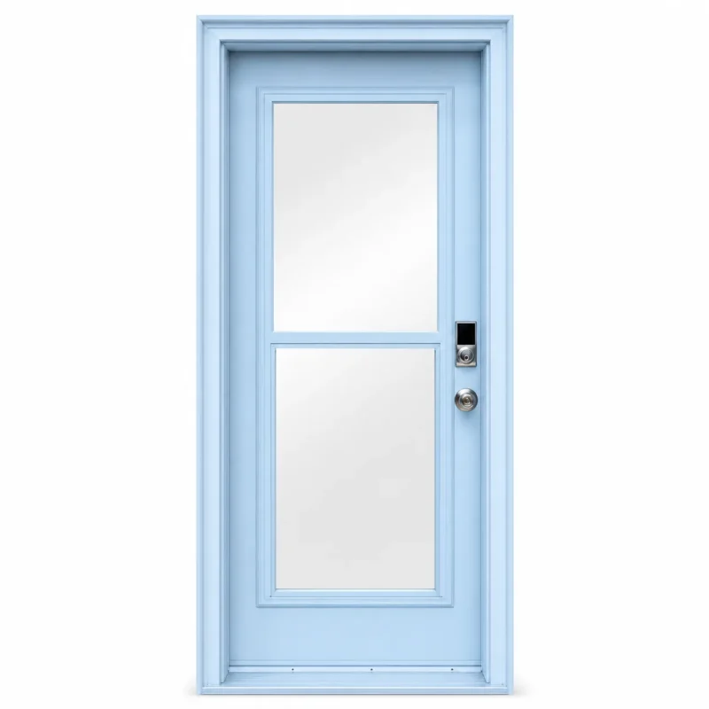SD129 steel entry door Amazon white background