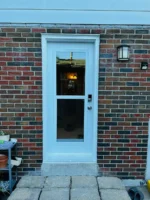 SD129 steel entry door original product view