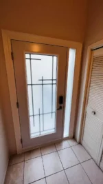SD131 steel entry door original product view