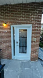 SD132 steel entry door original product view