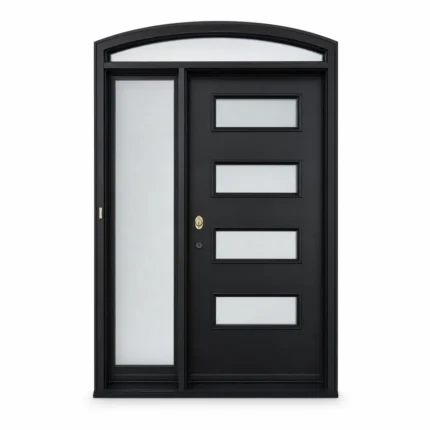 SD133 steel entry door Amazon white background