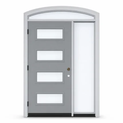 SD134 steel entry door Amazon white background