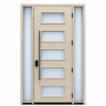 SD135 steel entry door Amazon white background