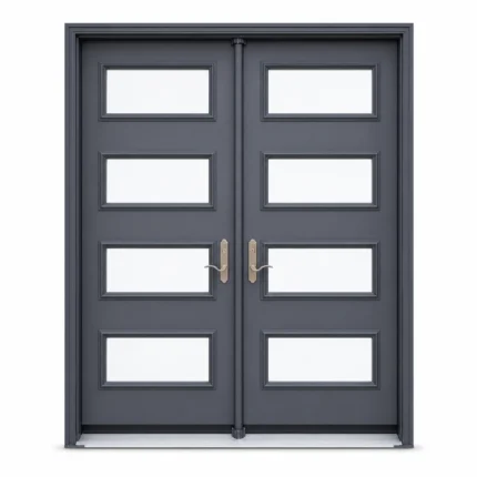 SD136 steel entry door Amazon white background