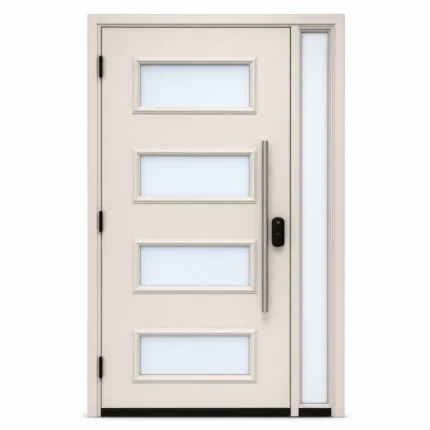 SD137 steel entry door Amazon white background