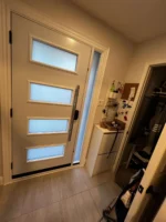 SD137 steel entry door original product view