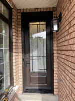 SD138 steel entry door original product view