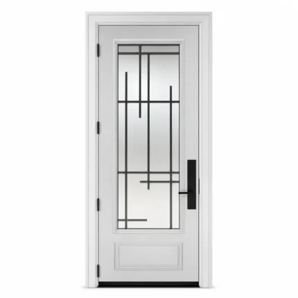 SD139 steel entry door Amazon white background