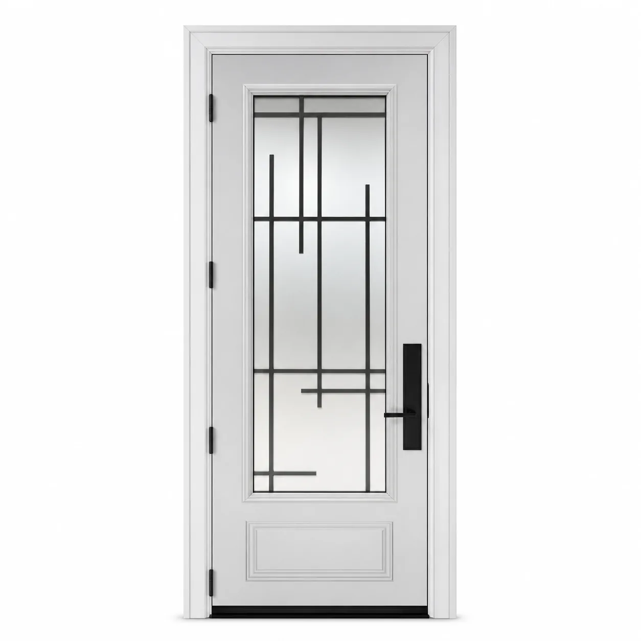 SD139 Amazon white background SD139 steel entry door Amazon white background