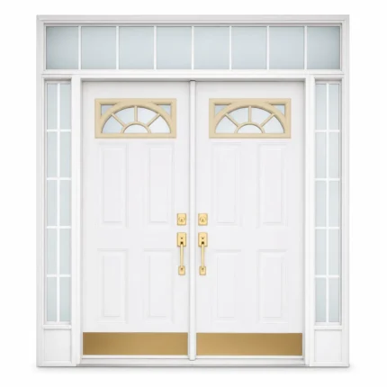 SD140 steel entry door Amazon white background