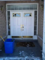 SD140 steel entry door original product view