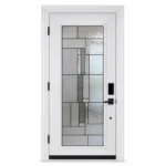 SD141 steel entry door Amazon white background