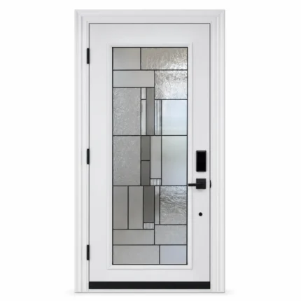 SD141 steel entry door Amazon white background
