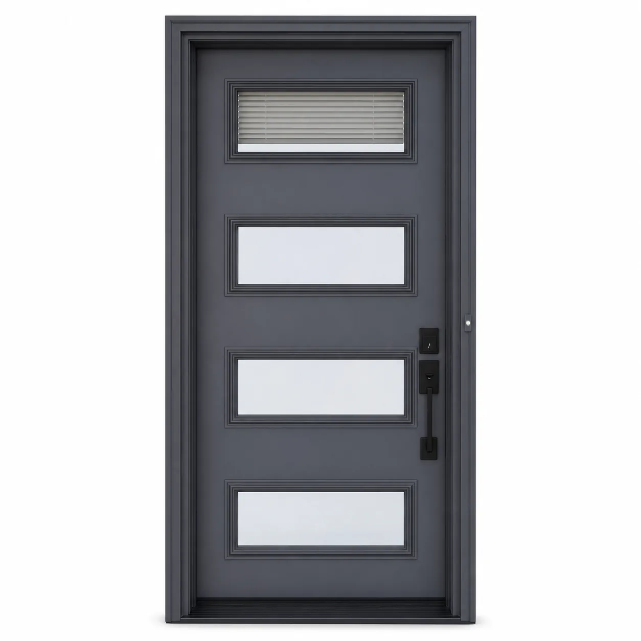 SD142 Amazon white background SD142 steel entry door Amazon white background