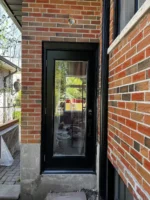 SD145 steel entry door original product view