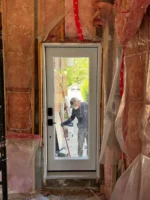 SD146 steel entry door original product view