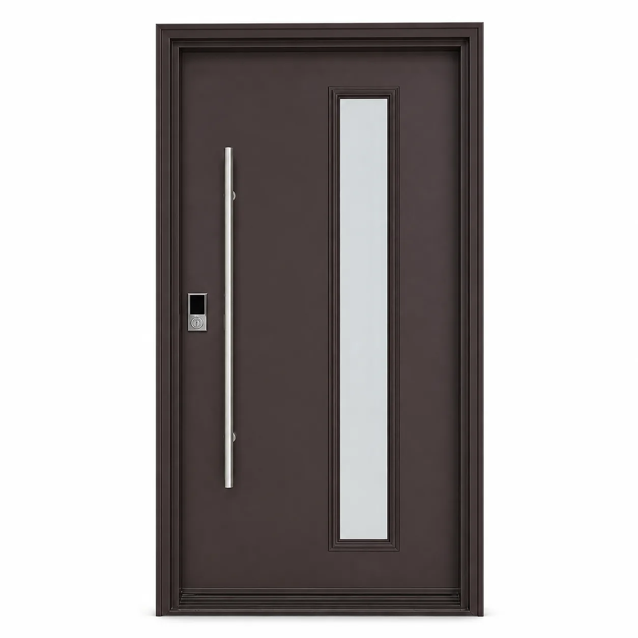 SD147 Amazon white background SD147 steel entry door Amazon white background
