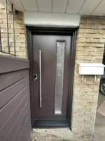 SD147 steel entry door original product view