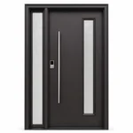 SD148 steel entry door Amazon white background