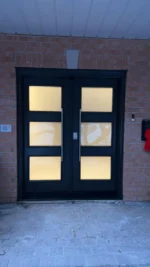 SD151 steel entry door original product view