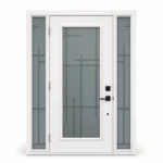 SD152 steel entry door Amazon white background