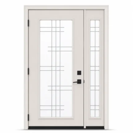 SD153 steel entry door Amazon white background