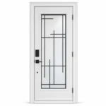 SD155 steel entry door Amazon white background