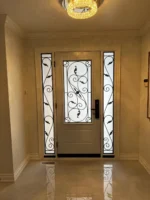 SD157 steel entry door original product view