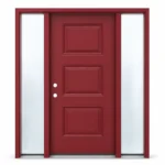 SD158 steel entry door Amazon white background