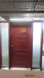 SD158 steel entry door original product view