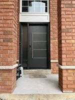 SD159 steel entry door original product view