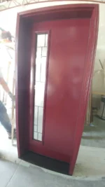SD161 steel entry door original product view