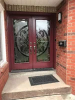 SD164 steel entry door original product view