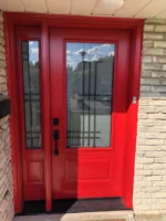 SD167 steel entry door original product view