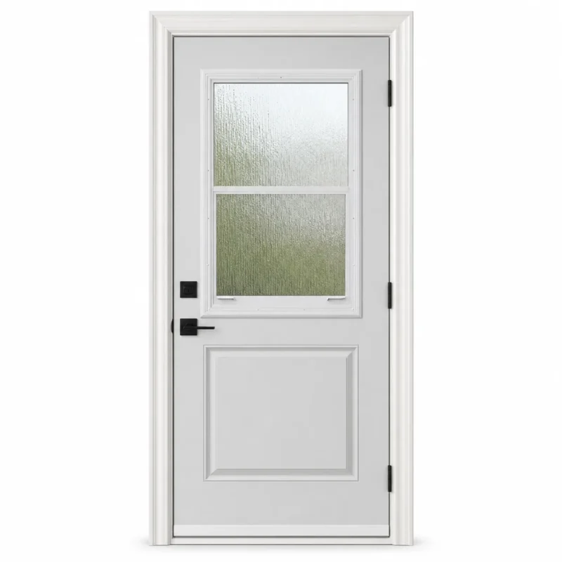 SD168 steel entry door Amazon white background
