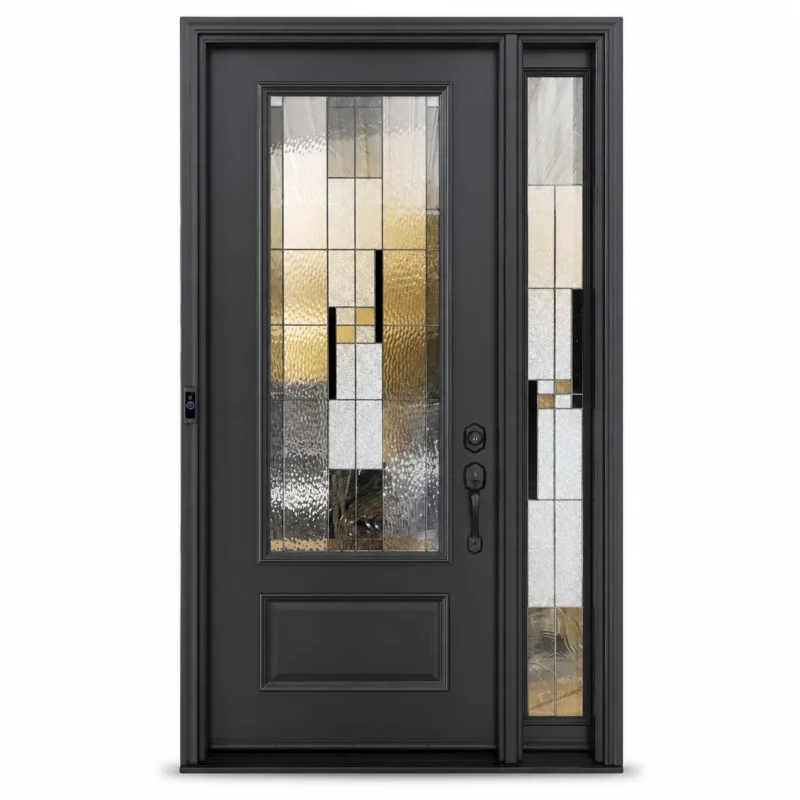 SD169 steel entry door Amazon white background