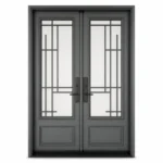 SD170 steel entry door Amazon white background