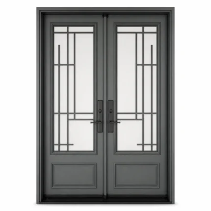 SD170 steel entry door Amazon white background